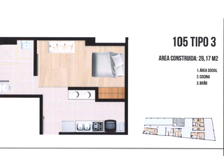 Foto 8 de apartamento en venta en centro. Cod V5601