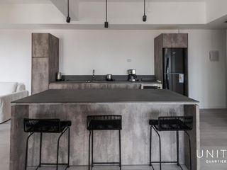 Excelente loft amoblado vista al rio . Distrito Quartier, Retiro.