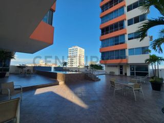 Venta Departamento Amoblado con Vista al Mar en Edificio Ana Capri, Salinas