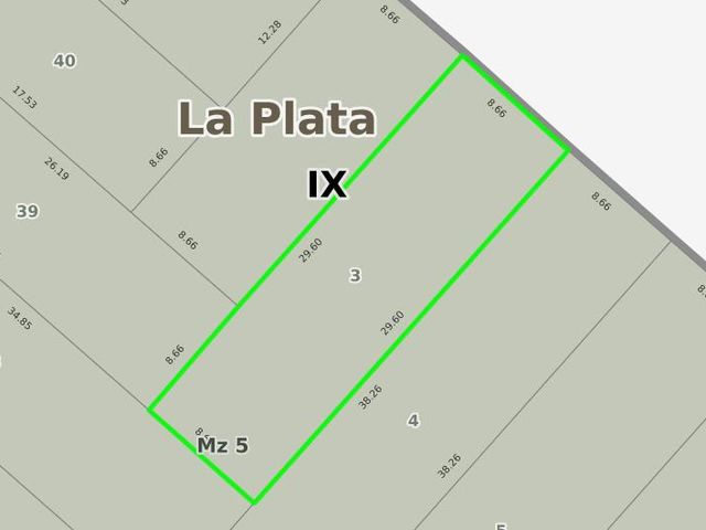 Terreno en venta - 256Mts2 - Arana, La Plata [FINANCIADO]