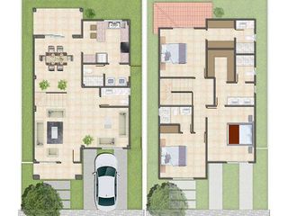 Foto 2 de Venta de espectacular Casa Esquinera Modelo Iris  en Etapa Brisana Urb. Casalaguna/A 5 minutos del Riocentro Dorado.