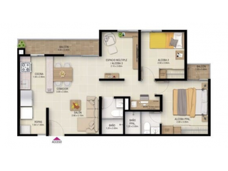 Foto 6 de Apartamento en venta, Bello, Santa Ana