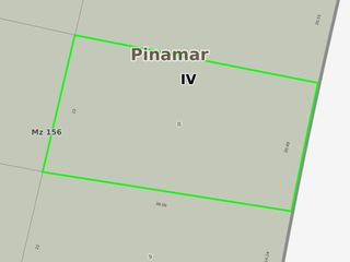 Terreno en venta - 832mts2 - Pinamar