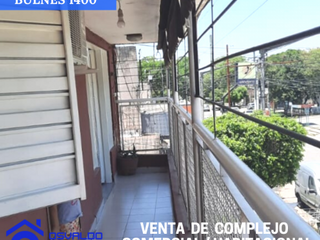 Excelente oportunidad de inversion! venta de complejo comercial/ habitacional ubicado en Bulnes al 1400