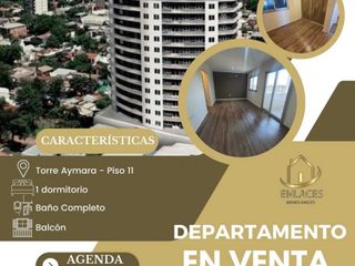 Departamento en venta en torre Aymara