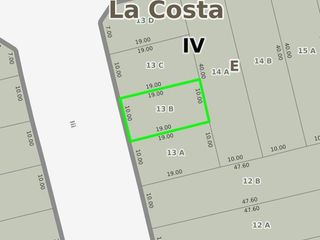 Terreno en venta - 457Mts2 - San Clemente del Tuyú