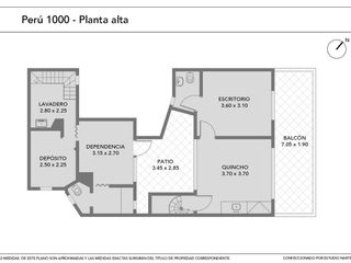 PH - 3 Dormitorios, Dependencia, Quincho, Parrilla y Terraza - San Telmo