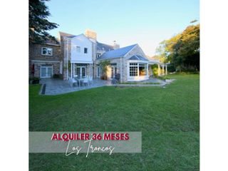 ALQUILER 36 MESES - Excepcional mansión zona Los Troncos Mar del Plata