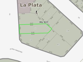Terreno en venta  La Plata