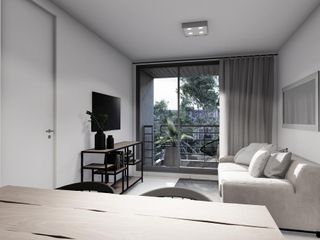 Venta departamento de dos dormitorios con balcón y  amenities en barrio Lourdes Rosario