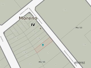 Terreno / Lote en venta de 480m2 ubicado en Francisco Álvarez