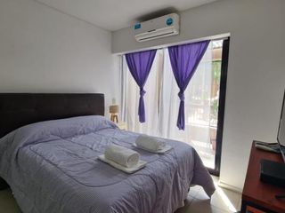 Divino 2 Ambientes con Dormitorio en Suite y 2 baños - Cochera - SUM - Parrilla - Solarium y Laundry