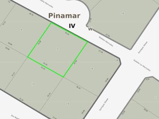 Terreno en venta - 1000Mts2 - Pinamar