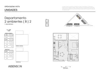 Venta Departamento 2 ambientes - Buenavista - San Fernando