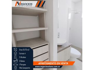 Apartamento 3 Alcobas + Alcoba de Servicio