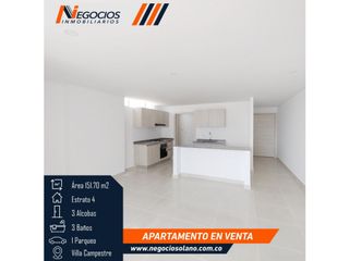 Apartamento 3 Alcobas + Alcoba de Servicio