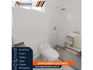 Apartamento 3 Alcobas + Alcoba de Servicio