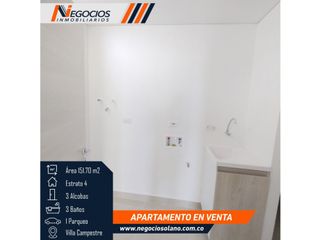 Apartamento 3 Alcobas + Alcoba de Servicio