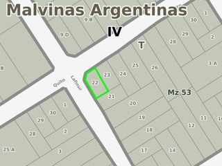Terreno en venta - 211Mts2 - Tortuguitas, Malvinas Argentinas