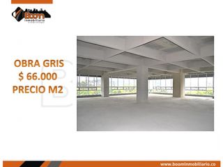 *ARRIENDO OFICINAS 782 M2, 1.205 M2 Y 2.099 M2 EN CLL 127