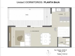 Mendoza 8036 - Casa Duplex - 3 Dormitorios