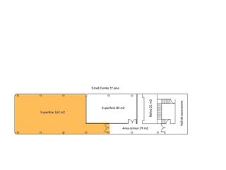 LJ RAMOS | ALQUILA | OFICINA PLATA LIBRE LUMINOSA 300m2| SMALL CENTER, PILAR