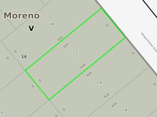 Terreno en venta - 375Mts2 - Moreno