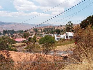 Se vende Terreno con vista espectacular en Urb. Santa María en Cusco