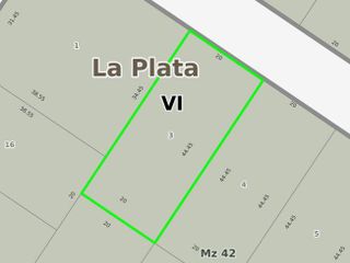 Terreno en venta - 445mts2 - José Hernández, La Plata