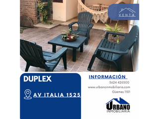 Foto 1 de DUPLEX EN AV. ITALIA 1525