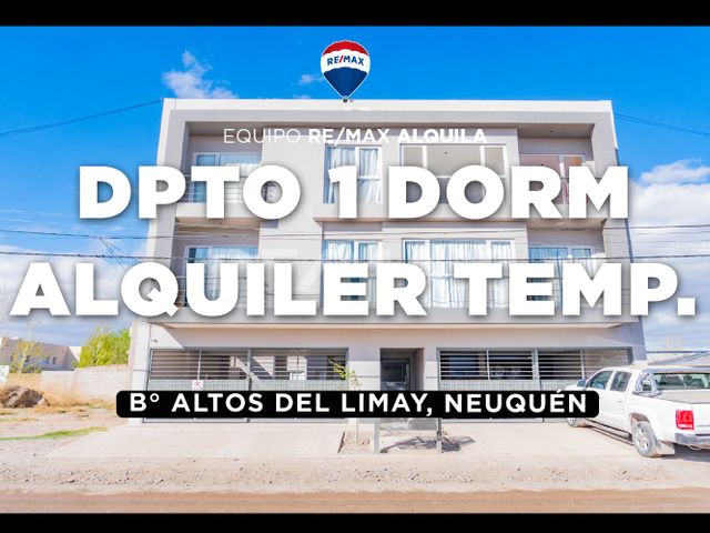 ALQUILER DIARIO - Dpto en B° Altos del Limay, Nqn