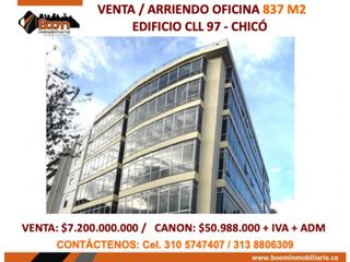 Foto 1 de *VENTA / ARRIENDO OFICINA 837 M2 CHICO CLL 97