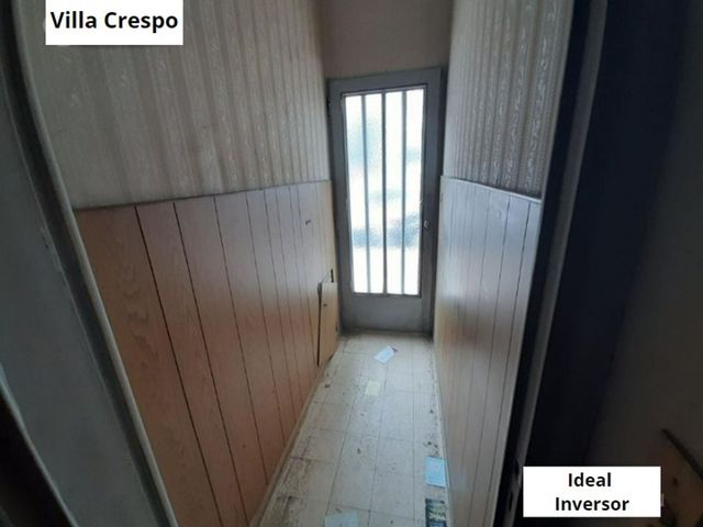 TERRENO ESQUINA VILLA CRESPO 520 MS VENDIBLES.