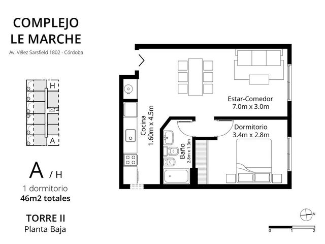 ALQUILO DEPTO A ESTRENAR 1DORM EN VELEZ SARSFIELD 1802 FRENTE A CIUDAD UNIVERSITARIA