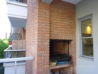 2 ambientes en alquiler temporario balcón con parrilla propia en Las Cañitas