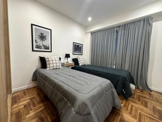 Departamento 3 ambientes con baño y toilette en plaza colon