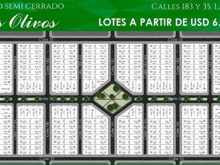 Terrenos en venta - 324mts2 - Los Olivos, Melchor Romero, La Plata