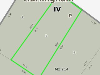 Terreno en venta - 331Mts2 - Hurlingham