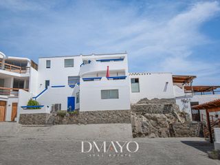 Casa de 3 pisos en Puerto Fiel vista al mar con dos terrazas km 123 en Venta