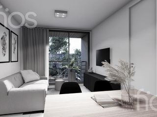 Venta departamento de dos dormitorios con balcón y  amenities en Lourdes en Rosario