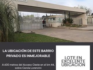 Terreno / Lote en venta de 600m2 ubicado en Francisco Álvarez