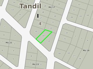 Terreno en venta - 947mts2 - Tandil