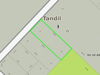 Terrenos en venta - 600Mts2 - Tandil