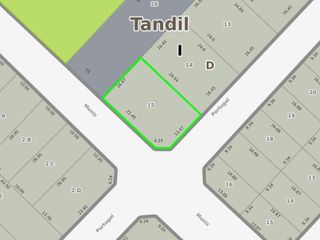 Terrenos en venta - 399Mts2 - Tandil
