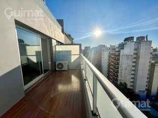 1 Amb c/ balcon Aterrazado - Av. Corrientes 3400 - Ideal Renta temporaria