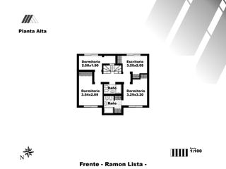 Casa de 5 ambientes con parque parrilla y quincho - Villa Sarmiento