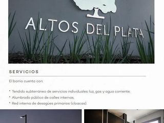 Venta de lotes Barrio Altos del Plata - La Plata