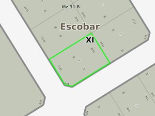 Terreno en venta - 611Mts2 - Escobar