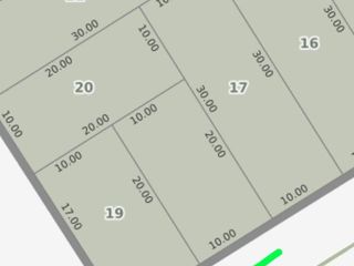 Terreno / Lote en venta de 400m2 ubicado en Manzanares