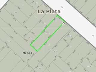 Terreno en venta - 404Mts2 - La Plata